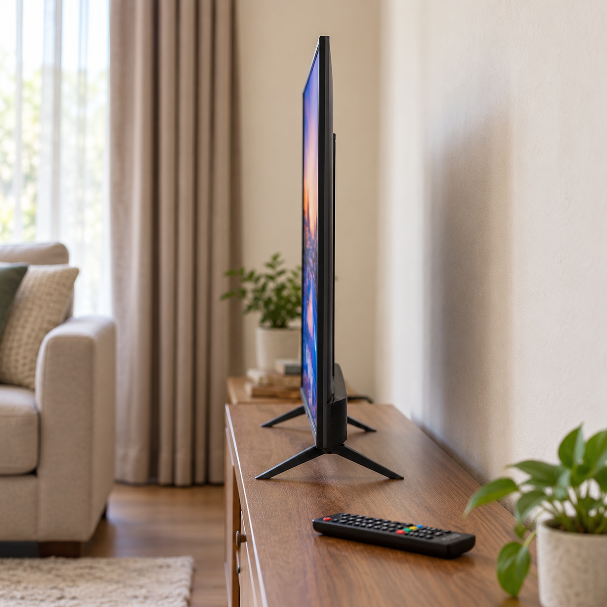 تلویزیون 32 اینچ ال ای دی هوشمند کارونیل مدل LED32HD380