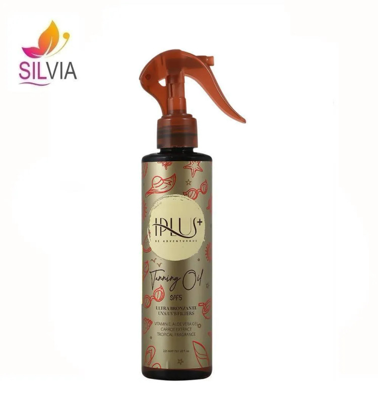 روغن آفتاب برنزه کننده پوست با SPF5 آی پلاس 225 میل