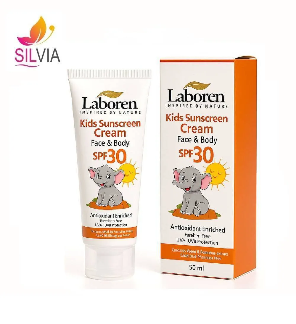 کرم ضدآفتاب SPF30 کودک لابورن 50 میل
