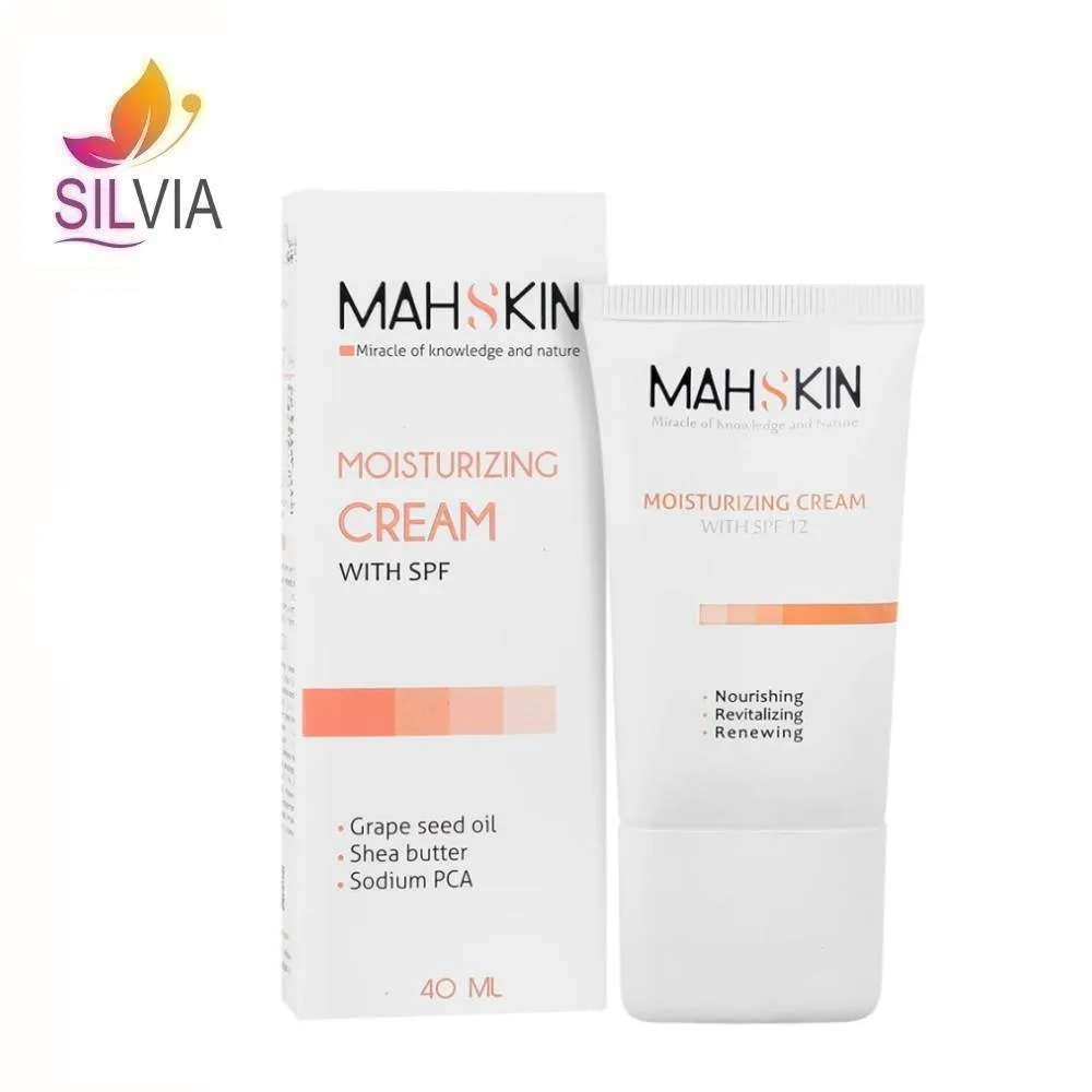 کرم مرطوب کننده حاوی SPF مه اسکین MAHSKIN حجم 40 میل