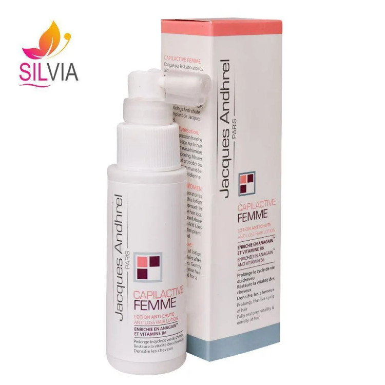 لوسیون تقویت کننده مو بانوان Capilactive Femme ژاک آندرل 60 میل
