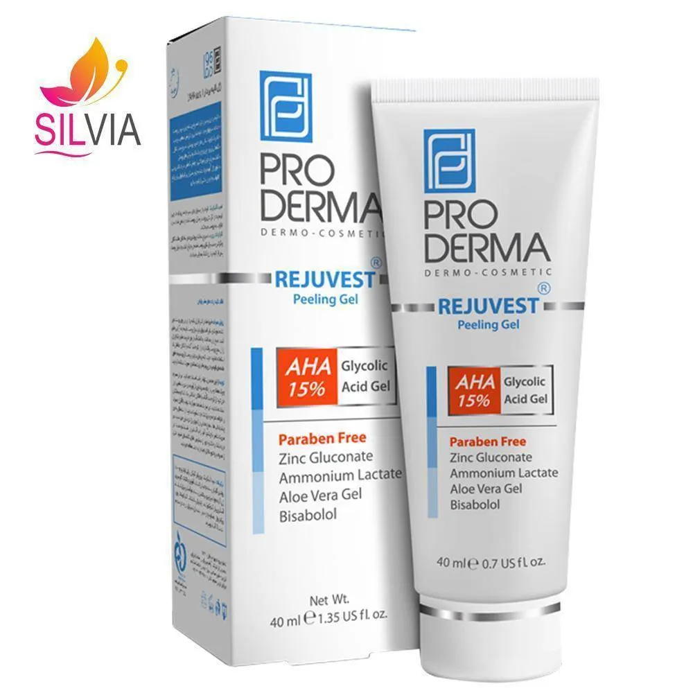 ژل لایه بردار 15% AHA پرودرما 40 میل
