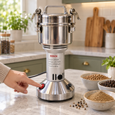 آسیاب برقی نیمه صنعتی بوش مدل BS-1500 ظرفیت 200 گرم، مناسب ادویه و مواد خشک