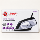 اتو بخار و بخارگر 2 در 1 مایر مدل MR-7055، توان 2000 وات، کفی سرامیکی و بخاردهی عمودی و افقی
