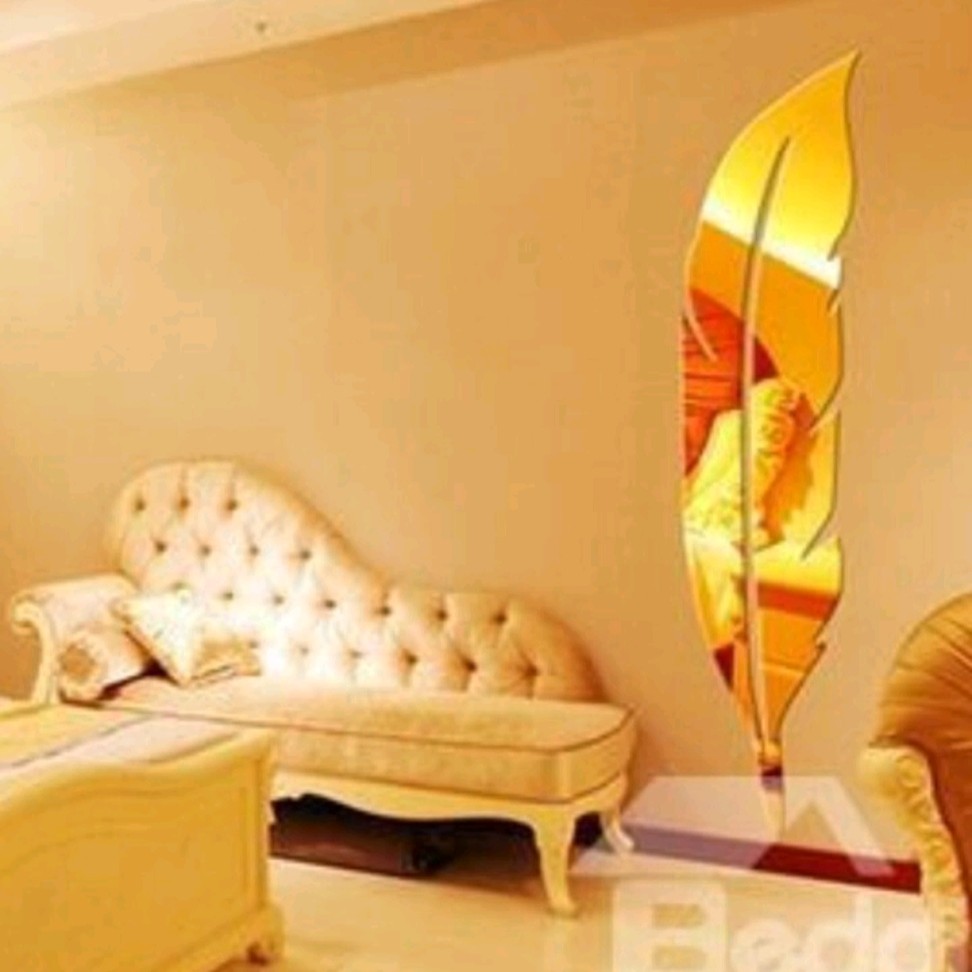 آینه دکوراتیو طرح پر