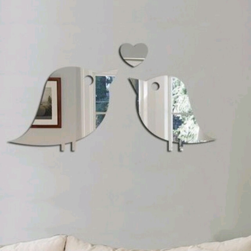 اینه دکوراتیو مدل عشق