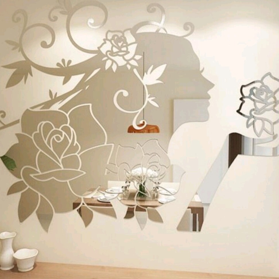 اینه دکوراتیو مدل رخ زیبا