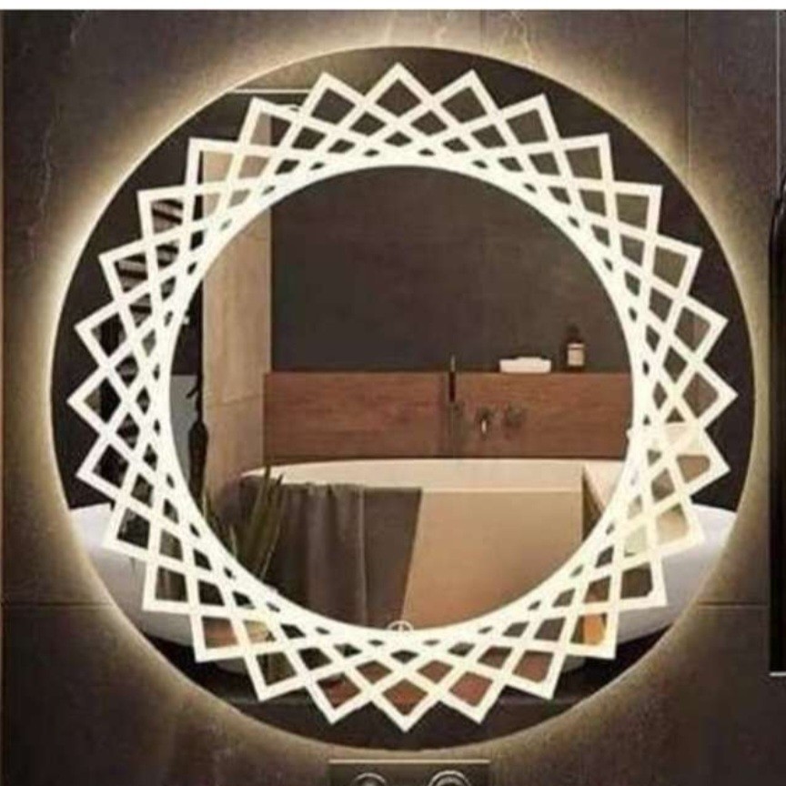 اینه بک لایت پدیده پلاس ک 100سایز 60 سانت تاچلس هزینه ارسال پس کرایه میباشد