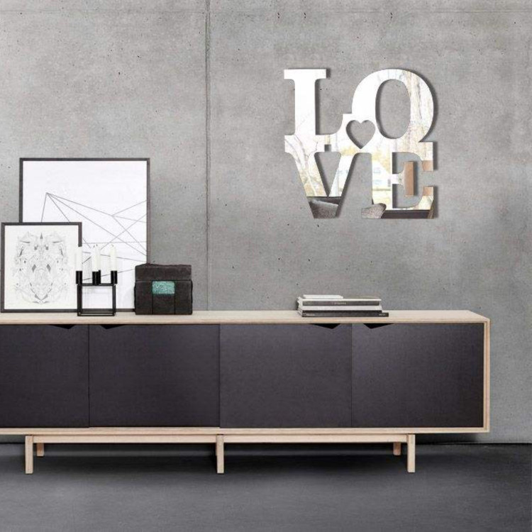 اینه دکوراتیو پدیده پلاس مدل loveکد 001