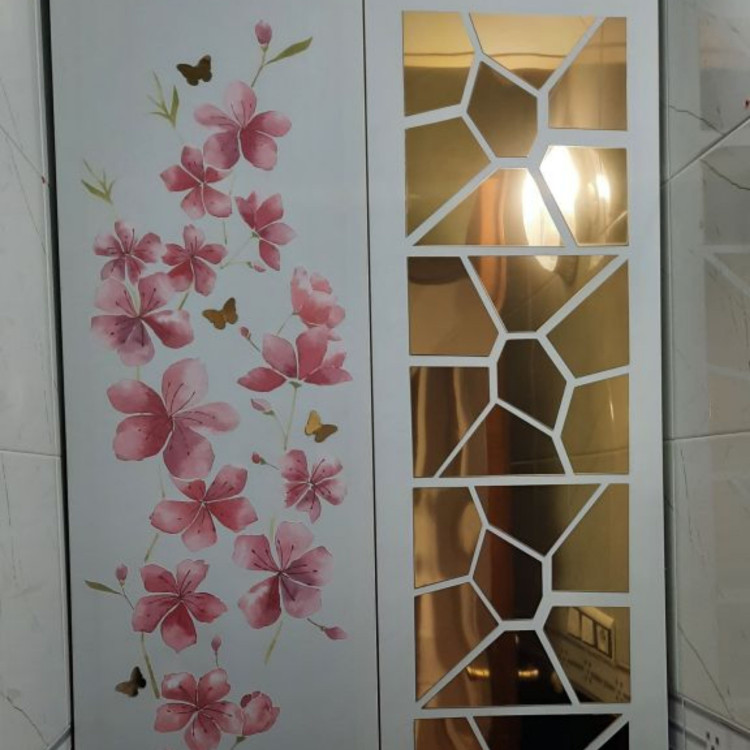 اینه دکوراتیو پدیده پلاس مدل A200سایز 120 در 30 سانتی متر