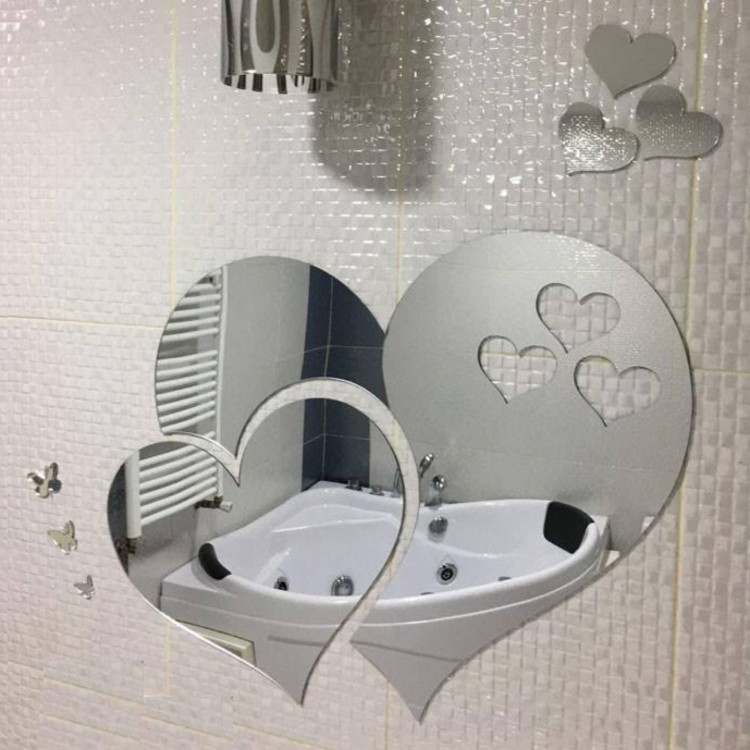 آینه دکوراتیو پدیده پلاس مدل قلب