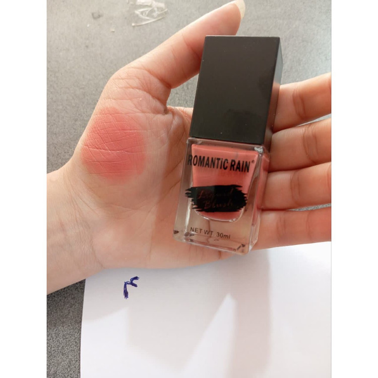 رژگونه مایع رومانتیک راین شیشه ای درب مشکی
