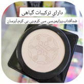 کوشن گیاهی توز Tuz شماره 2 پنکک مایع شماره طبیعی دو قابل استفاده به عنوان کرم پودر