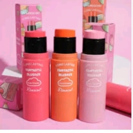 رژگونه براش دار استیکی ریموکو FAMTASTIC BLUSHER