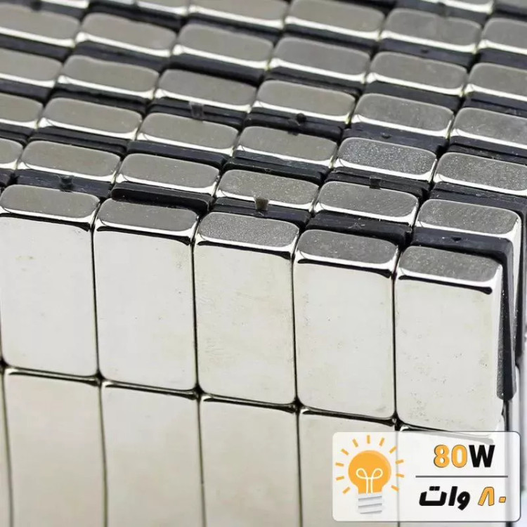 آهنربا بلوک نیودیمیوم 20x10x5 ND گرید 35