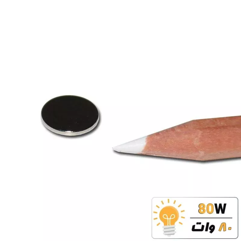 آهنربا گرد (استوانه - دیسک) نیودیمیوم 10x1 ND گرید 35