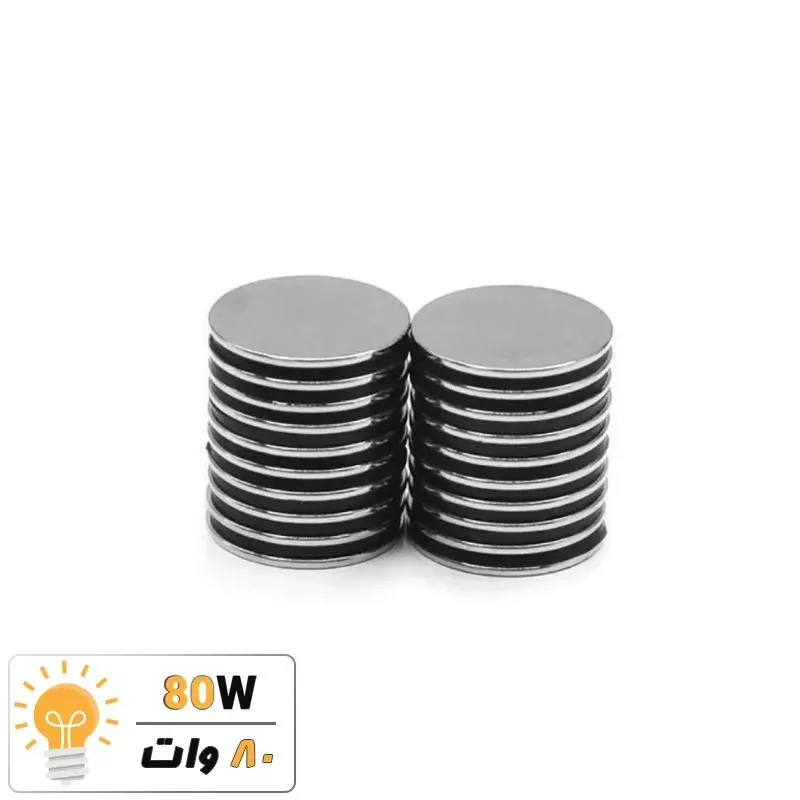 آهنربا گرد (استوانه - دیسک) نیودیمیوم 20x1 ND گرید 35