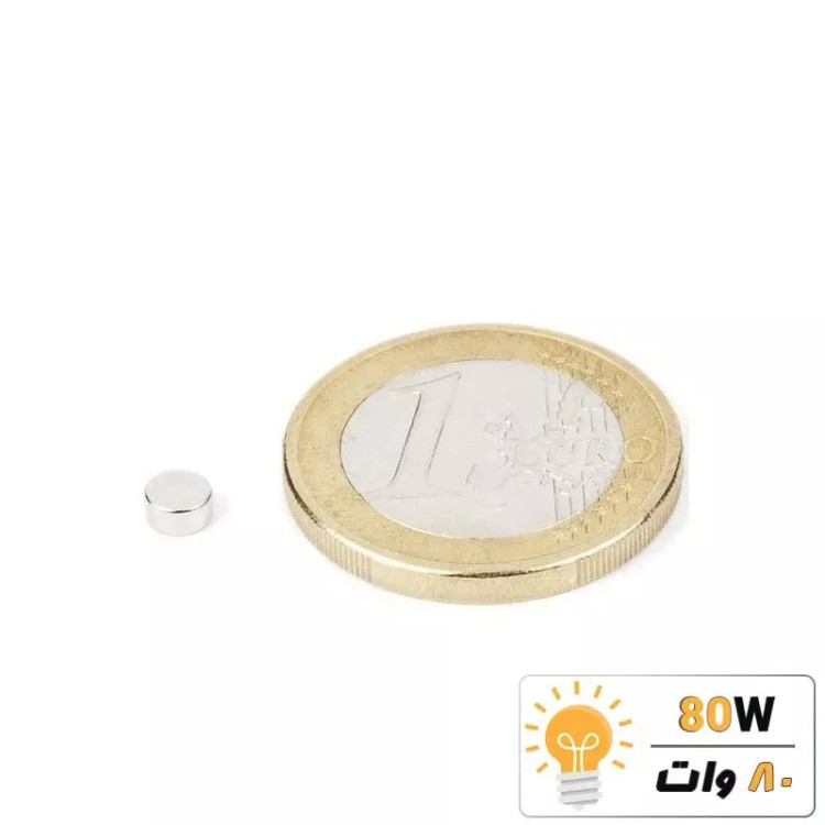 آهنربا گرد (استوانه - دیسک) نیودیمیوم 4x2 ND گرید 35