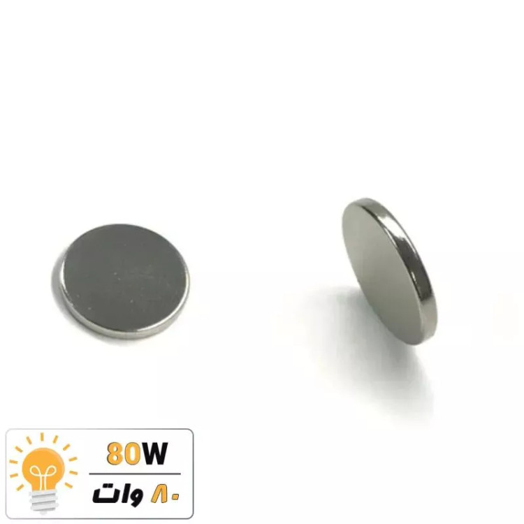 آهنربا گرد (استوانه - دیسک) نیودیمیوم 12x1 ND گرید 35
