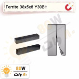 آهنربا بلوک فریت (مگنت سرامیکی) 38x5x8 FR Y30BH
