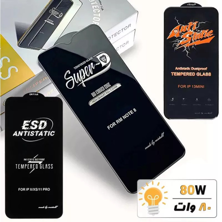 گلس گوشی سامسونگ Galaxy A04 شیشه ای درجه 1