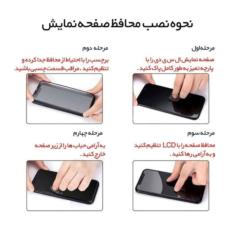 گلس گوشی سامسونگ Galaxy A05 شیشه ای درجه 1
