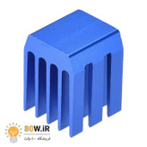 هیت سینک مخصوص پردازنده و تراشه های SMD آبی سایز 9x9x12mm