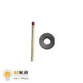 آهنربا حلقه فریت (سرامیکی - واشری) 17.5x7x3 FR