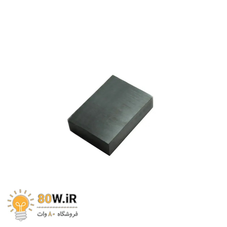 آهنربا بلوک فریت (مگنت سرامیکی) 25x20x10 FR