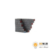 آهنربا بلوک فریت (مگنت سرامیکی) 20x10x5 FR