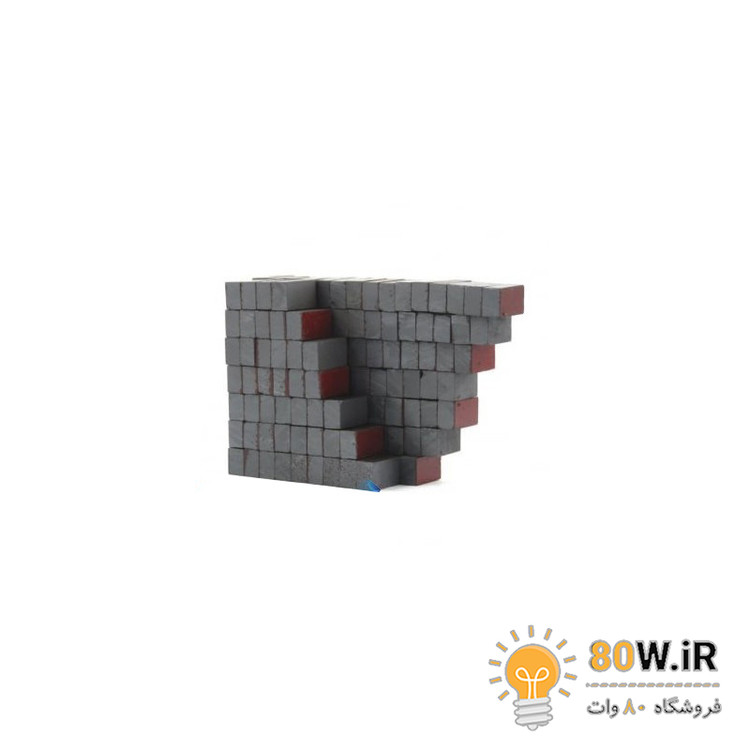 آهنربا بلوک فریت (مگنت سرامیکی) 20x10x5 FR