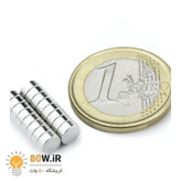 آهنربا گرد (استوانه - دیسک) نیودیمیوم 5x2 ND گرید 35