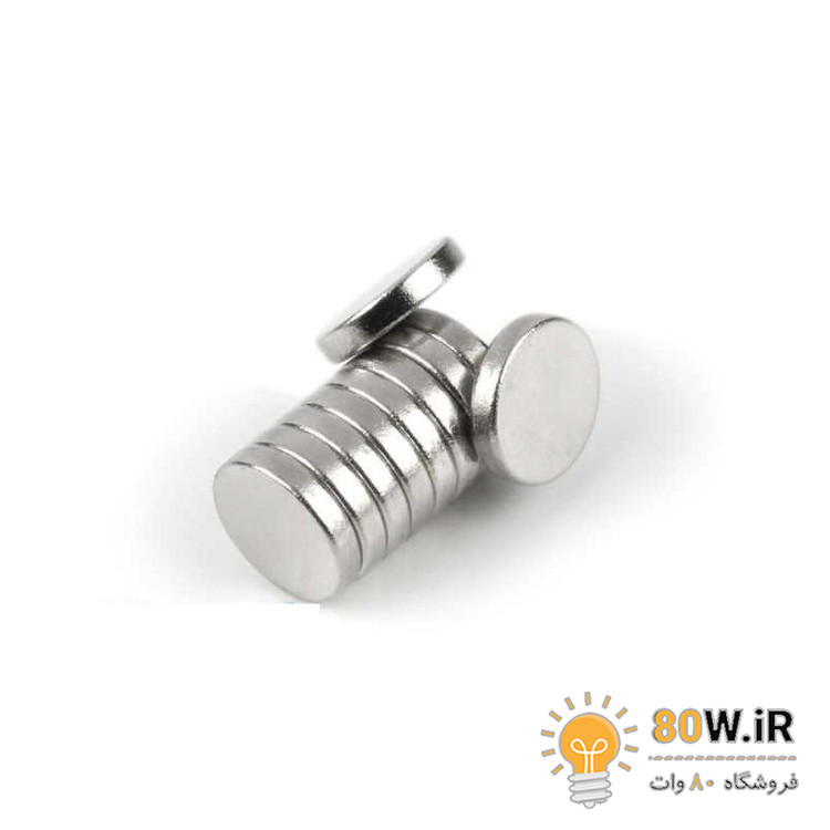 آهنربا گرد (استوانه - دیسک) نیودیمیوم 5x1 ND گرید 35