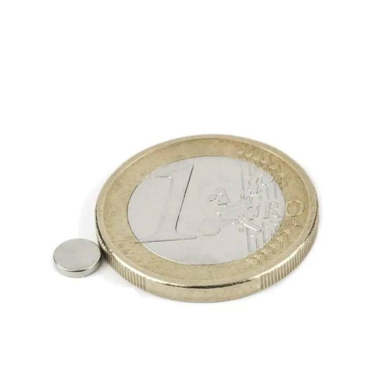 آهنربا گرد (استوانه - دیسک) نیودیمیوم 5x1 ND گرید 35