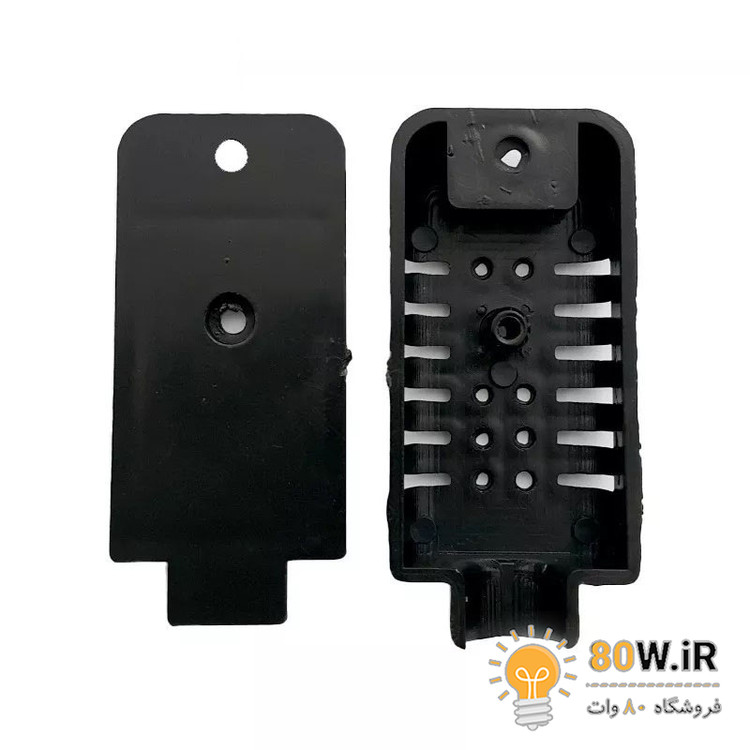 جعبه سنسور دما و رطوبت MBN22i سایز 59x26x12mm مشکی پیچ دار