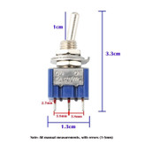کلید کلنگی 2 حالت 3 پایه MTS-102