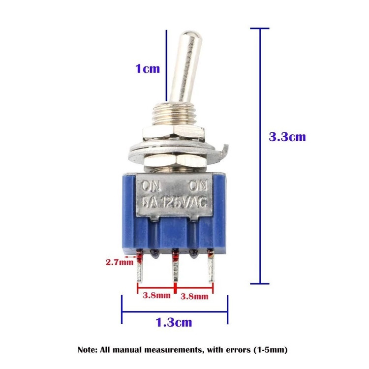 کلید کلنگی 2 حالت 3 پایه MTS-102