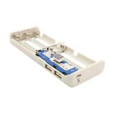 کیس پاوربانک 13000mAh دو خروجی USB به همراه نمایشگر و برد 5 باتری
