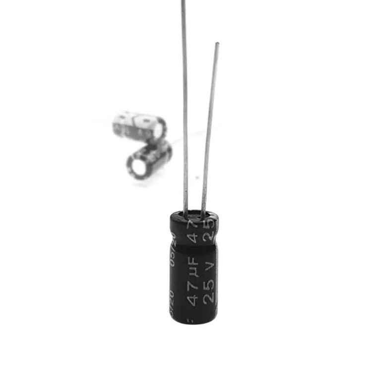 خازن الکترولیتی 47uF 25V