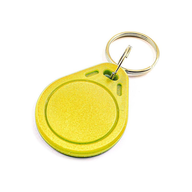 تگ RFID سر کلیدی IC key – فرکانس 13.56MHz زرد