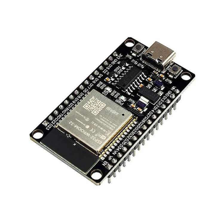 برد توسعه ESP32-WROOM-32 دارای بلوتوث، وای فای و مبدل CH340