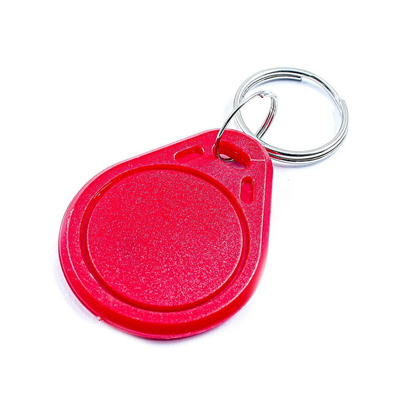تگ RFID سر کلیدی IC key - فرکانس 13.56MHz قرمز