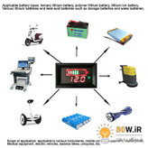 ماژول نمایشگر میزان شارژ باتری خودرویی مدل A001