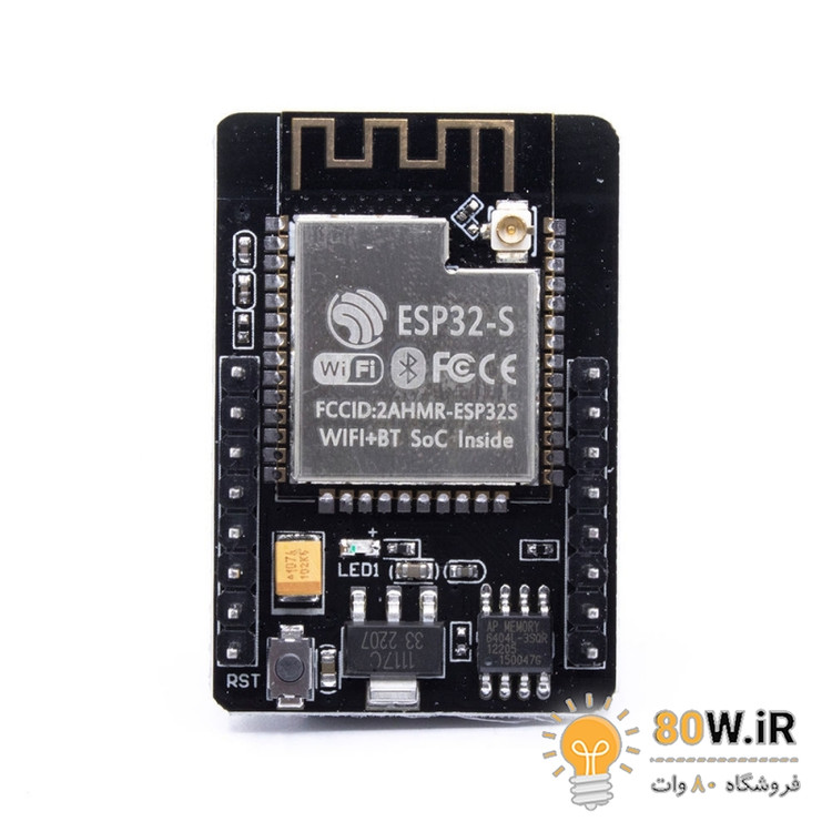 ماژول وای فای و بلوتوث ESP32-CAM با دوربین 2 مگاپیکسل OV2640
