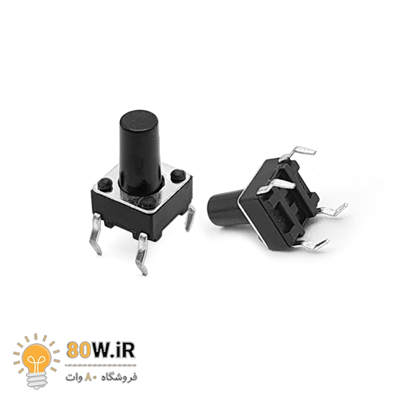 تک سوییچ 6x6x10 4PIN