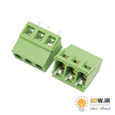 ترمینال پیچی 3پین KF128 5.0mm رنگ سبز