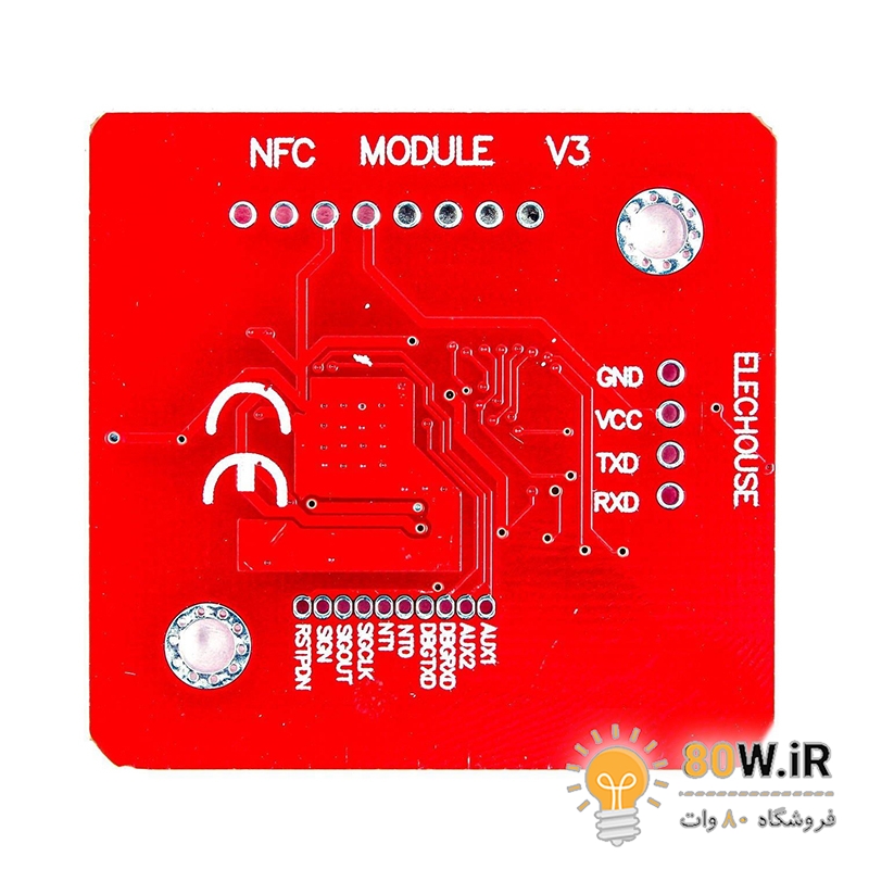ماژول PN532 NFC RFID با قابلیت خواندن و نوشتن و ارتباط SPI و I2C
