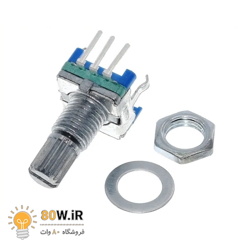 ولوم روتاری انکودر EC11 ( Rotary Encoder ) (به همراه مهره)