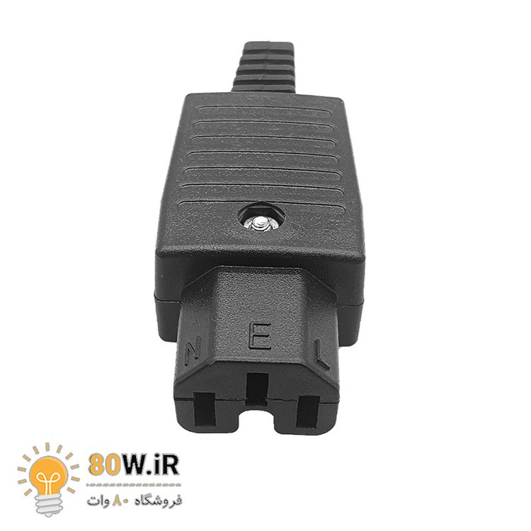 سوکت پاور مادگی سرکابلی AC SOCKET FEMALE AC-013