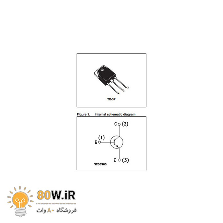 ترانزیستور 2SD1047 نوع NPN پکیج TO-3P